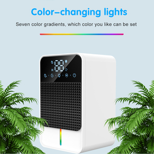 Déshumidificateur Électrique Portable Mini <span class=keywords><strong>pour</strong></span> Chambre à Coucher, Ultra Silencieux, Écran Tactile LCD, Arrêt Automatique, Idéal <span class=keywords><strong>pour</strong></span> la <span class=keywords><strong>Maison</strong></span> et les Véhicules Récréatifs (VR) - Modèle OEM d'Usine - Product Image 1