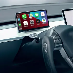 Araba lcd metre enstrüman dokunmatik ekran tesla modeli y 3 için lcd oynatıcı pano ekran monitör akıllı pano paneli ölçer