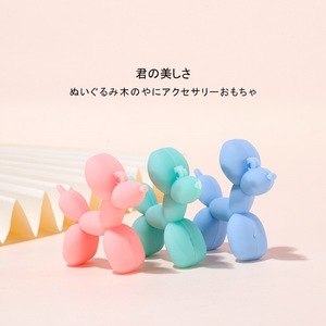Eva Balloon <b>Dog</b> <b>Figurine</b> Oval Shape Resin Craft Mobile Phone Decoration - Product Image 5