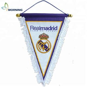 ธงสัญลักษณ์ทีมฟุตบอลแบบกำหนดเองราคาถูกเพื่อการส่งเสริมการขาย - Product Image 4