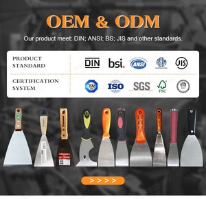 Kinley Bestseller Industriële Koolstofstalen Lemmet Spiegelpolijst Anti-roest Verfkrabber 4-delige Set Professionele Plamuurmes - Product Image 6