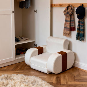 Silla para Niños Pequeños y Niños, Sofás Infantiles 2 en 1 que se Plegan, Sillas para Niños Pequeños Cómodas de 1 a 3 Años, Sofá Convertible en Sillón - Product Image 3