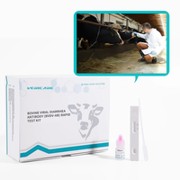 Vericare Kit de test rapide d'anticorps contre le virus de la diarrhée virale bovine BVDB Ab détection vétérinaire pour ferme de bovins de vache