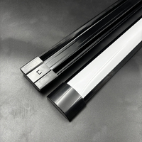 Tube LED linéaire en alliage d'aluminium 1200 mm 36W/40W, profilé IP20, angle de faisceau 120°, lumière du jour 6000K, IRC80, garantie 2 ans
