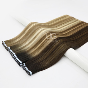 UGlamour <strong>2026</strong> <strong>New</strong> Trend Double Drawn Genius Tape Weft Hair Extensions - Product Image 2