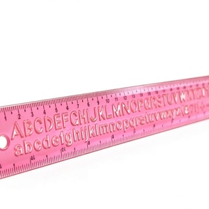Regla Flexible de Plástico Recta Multifuncional Plegable de 30 cm en Varios Colores para Estudiantes, Escuela y Oficina - Product Image 6