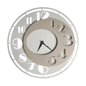 Best Selling Home Decoration Wall Clock Wholesale Manufacturer Customized Metal Wall Clock