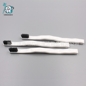 Cepillo de Dientes de Paja de Trigo HJ869, Mango Largo, Biodegradable, Manual, para Adultos - Product Image 1
