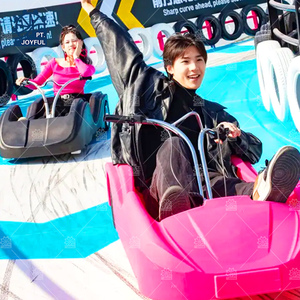 รถไฟเหาะภูเขาแบบไม่มีไฟฟ้าสำหรับปีนเขารถไฟเดี่ยวแบบปรับแต่งได้ - Product Image 3