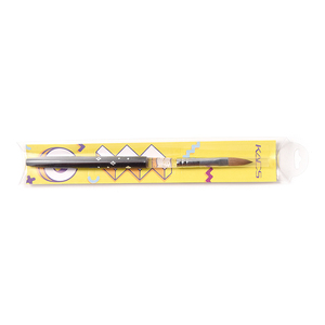 Pinceau à ongles 100% pur Kolinsky, manche en acrylique noir, différentes tailles # 2- # Pinceau de modelage pour extension d'ongles, 18 embouts, pour manucure en salon - Product Image 6