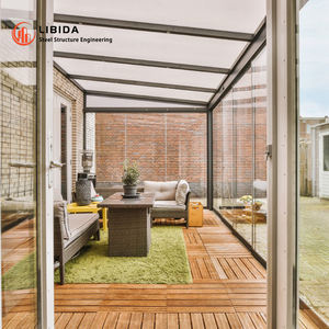 Solarium en verre à isolation <span class=keywords><strong>thermique</strong></span> en aluminium personnalisé <span class=keywords><strong>pour</strong></span> arrière-cour Villa Patio Enclos Sunroom - Product Image 2