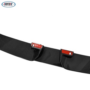 Para <span class=keywords><strong>BMW</strong></span> M2 G87 <span class=keywords><strong>2022</strong></span>-2024 fibra de carbono seca parachoques delantero labio barbilla alerón labio protector - Product Image 3