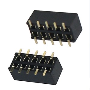 Conector de placa PCB hembra, 1,27mm, 2x20, 40 Pines, cabeza recta de doble fila - Product Image 3