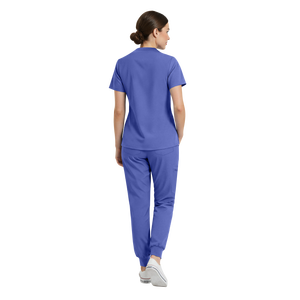 46002 Camiseta Deportiva de Cuello Redondo para Levantamiento de Pesas, Entrenamiento Intenso, para Mujeres, Chicas, Súper Suave - Product Image 1