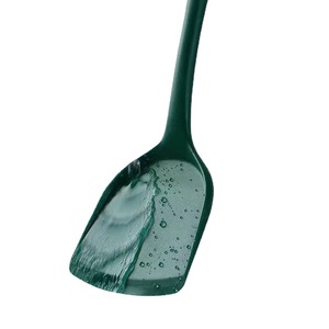 Espátula de silicona antiadherente, utensilio de cocina, cuchara de cocina resistente a altas temperaturas de calidad alimentaria para uso doméstico - Product Image 5