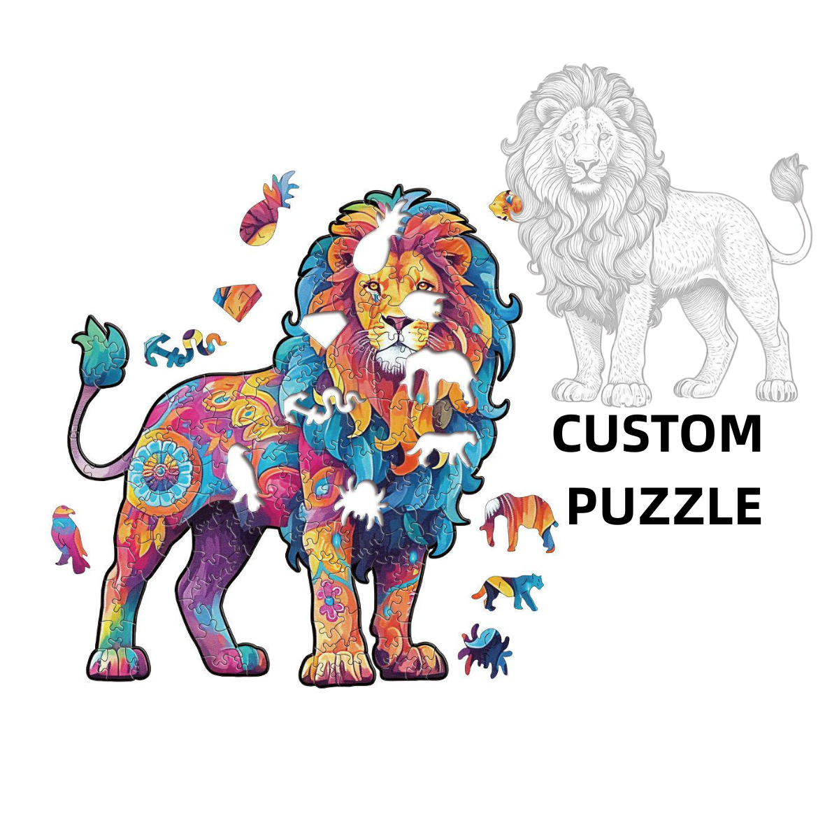 Animal Wooden Puzzle