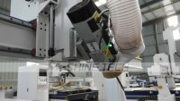 Routeur CNC à tête oscillante 4 axes de haute précision Jinan MS90-2040 ATC, machine de travail du bois CNC pour le traitement de précision des moules de meubles