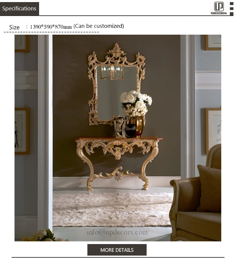 Console Miroir Losange - Olivia Meubles
