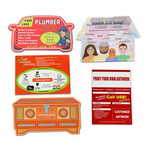 Pegatinas con Logotipo Personalizado, Imán de PVC para Refrigerador, Calcomanía para Puerta de Auto, Letrero Magnético de Marca - Product Image 2