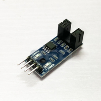 Sensor de Velocidad IR Tipo Ranura, Optoacoplador IR Tipo Ranura, Módulo de Medición de Velocidad Óptica 3.3V-5V, Módulo Sensor IR