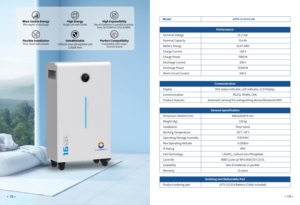 Système de stockage d'énergie empilable 30kWh-50kWh, pack de batteries LiFePO4, vente en gros |   Fabricant de <span class=keywords><strong>BESS</strong></span> de premier plan depuis 2016 - Product Image 6