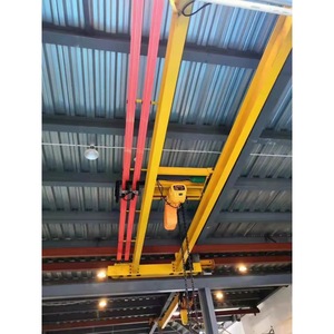 Electric Single Girder <b>Crane</b> 5 Ton Hoist With Motor For Industrial Use - Product Image 2