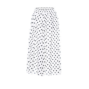 Venta caliente Yong Girls mini casual Falda larga de satén de seda falda juvenil - Product Image 4