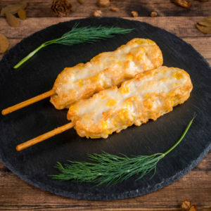 Tsukiji Tiefgekühlter Tintenfisch Mais-Lebensmittel für Kinder Salziger Geschmack 18 Monate Haltbarkeit 90g Beutel - Product Image 1