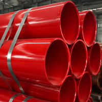 Tuyau en acier recouvert de plastique pour la protection incendie - Résistant à la corrosion pour les systèmes d'incendie automatique