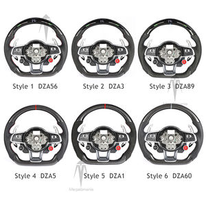 Volant de direction en fibre de carbone LED adapté aux Volkswagen GTI GTS R GTD MK7 <span class=keywords><strong>Golf</strong></span> 6 7 GTD Polo, volant de direction pour VW durable - Product Image 3