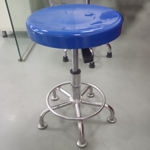 Einstellbare Höhe und 360 Grad Rotation Rollen Swivel FRP Hocker - Product Image 5