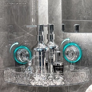 Support mural Aoniu pour savon et éponge de cuisine et <span class=keywords><strong>salle</strong></span> de <span class=keywords><strong>bain</strong></span> avec <span class=keywords><strong>ventouse</strong></span> – Plateau de rangement pour économiser le savon - Product Image 2