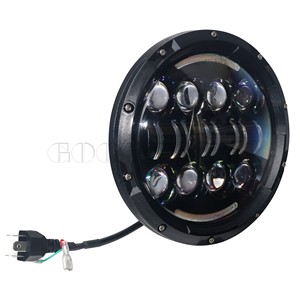Faro LED Rotondo GOODZOOM da 7 Pollici, Luci Anteriori LED DRL con Fascio Alto/Basso, Luce Spot per Guida 6000K per Fuoristrada Wrangler - Product Image 5