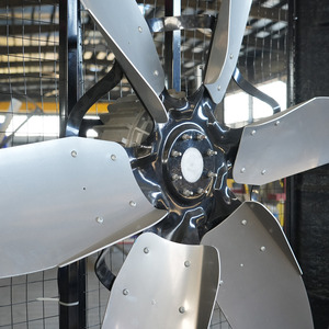 Ventilateur d'extraction avicole Bonawind 98 pouces 2026 avec contrôle par application, roulement à billes, 380V-480V, grand volume d'air, pour serre - Product Image 3