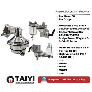 Pompe à carburant mécanique pour <span class=keywords><strong>Dodge</strong></span> Plymouth Mopar, Big Block 383 440, Flathead I6 Power Wagon, MOQ 10 pièces - Product Image 2