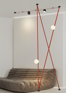 Conector para pistas dobles DC48V Cinturón magnético tejido negro Cinturón de tela arquitectónica Módulo de iluminación Iluminación de pista flexible - Product Image 4