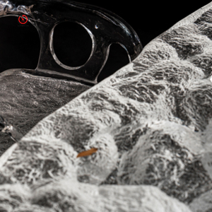 โต๊ะรับประทานอาหารเรซิ่นอีพ็อกซี่รูปทรงไม่ปกติสุดหรูแบบกำหนดเองสำหรับโรงแรม โต๊ะรับประทานอาหารรูปวงรีสำหรับสวนกลางแจ้ง ดีไซน์ศิลปะโปร่งใสทันสมัย - Product Image 2