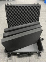 Boîte à outils en plastique rigide étanche de haute qualité GD5007 avec mousse EVA pré-découpée, personnalisable