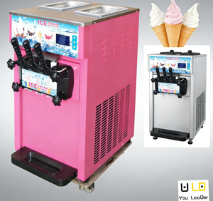 Machine à glace molle professionnelle de comptoir haute capacité en acier inoxydable 1900W double pour améliorer votre <span class=keywords><strong>offre</strong></span> culinaire - Product Image 2