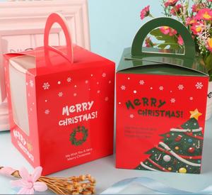 Gratis Verzending Factory Kerst Zakken Dozen Snoep Gunst Kerstavond Doos - Product Image 5