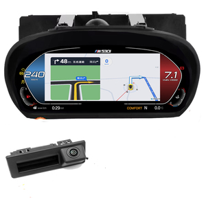 Kabelloses CarPlay Android <span class=keywords><strong>Auto</strong></span> <span class=keywords><strong>Dashboard</strong></span> für BMW 1er E81 E82 E87 E88 Neues LCD Kombiinstrument Cockpit Tachometer - Product Image 1