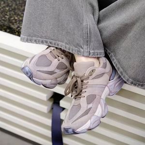 Zapatos Deportivos de Diseño de Lujo para Exteriores, Casuales, Retro, Antideslizantes, para Correr, Modelo 9060, a la Moda, para Caminar - Product Image 2