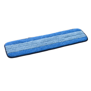 Microfiber <b>Flat</b> <b>Mop</b> Head Rectangular Washable Replaceable Velcro Cover For Home Cleaning - Product Image 1