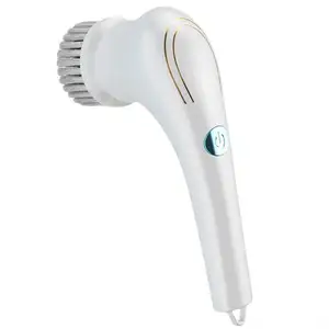 Brosse de nettoyage électrique rechargeable, étanche maison cuisine salle de bain 360 degrés rotatif automatique épurateur/