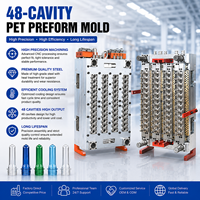 TAOYUAN Moule d'injection multi-cavités à canaux chauds OEM en acier sur mesure pour préformes PET, avec 2 millions de mousses, pour bouteilles d'eau/huile/conserves