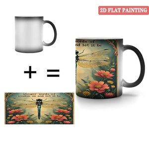 แก้วน้ำเดินทางเปลี่ยนสีได้ 11 ออนซ์ สีดำด้าน เซรามิก - Product Image 4