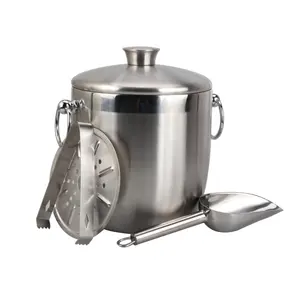 Well Made Insulated Stainless Steel Keep Ice Frozen Longer Ice Bucket