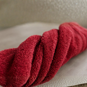 400 GSM <b>Knitted</b> Terry Cloth (60% Bamboo, 40% Cotton Blend) - Moisture-Wicking Soft Breathable Fabric - Yarn-Dyed Striped Materia - Product Image 1
