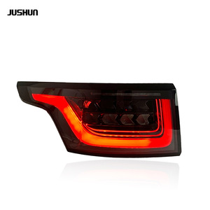 Feux arrière LED Jushun Range Rover Sport L494, version fumée noir rouge, 12V, feux arrière de voiture - Product Image 4