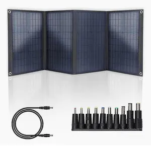 Solar Rugzak 8W 40W 100W Draagbare Zonnepaneel 5V 15V 18V Opvouwbare Zonnepaneel Kit Met Dc Output Waterdichte Ip65 Zonnelader